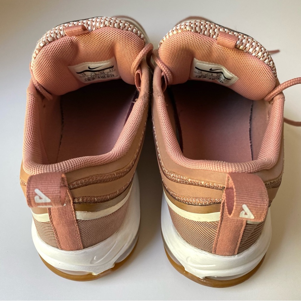 Nike Women's Air Max 97 Slip-On Sneakers Pink Tan White - Picture 12 of 14
